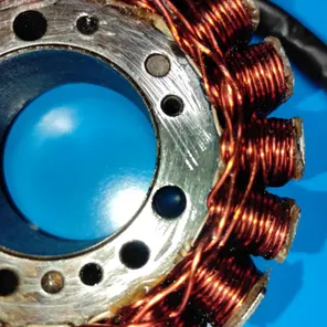 Ремонт статора генератора квадроцикла